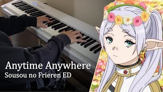 Anytime Anywhere (Sousou no Frieren ED) - milet | Piano Cover (arr. HalcyonMusic)