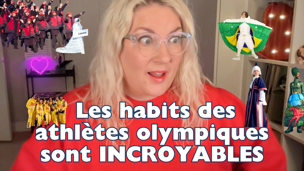 Les habits des athlètes olympiques de Milano-Cortani 2026 sont INCROYABLES! - Eve Martel réagit