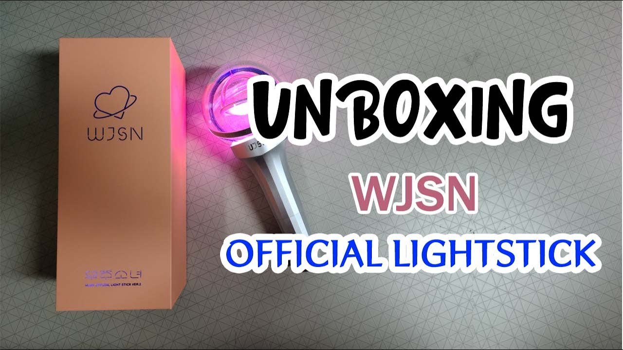 WJSN Official Lightstick VER2. Unboxing
