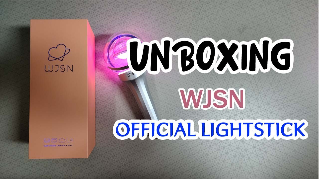 WJSN Official Lightstick VER2. Unboxing - YouTube