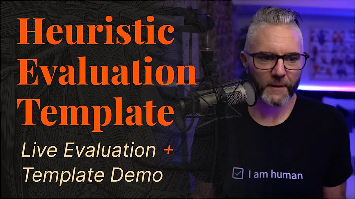 Live Heuristic Evaluation + Template Demo - Heuristic Evaluation Template (2 of 2)