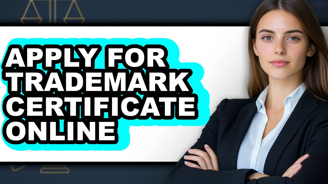 How To Apply For Trademark Certificate Online - Full Guide - YouTube