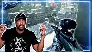 Sniper REACTS to The Sniper Mission from Battlefield 3 | Experts React screenshot 5