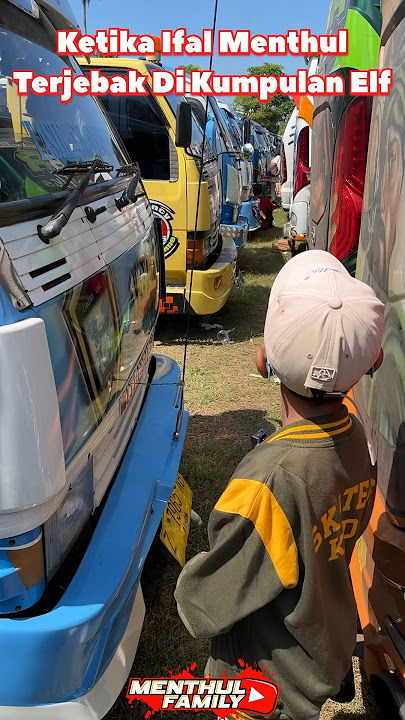 wah terjebak di kumpulan mobil elf neyh ‼️