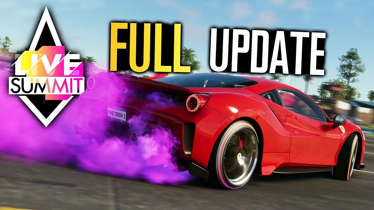 The Crew 2 Adds 20 New Cars And Live Summits In Latest Free Update