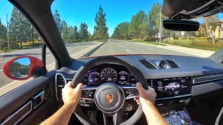 2021 Porsche Cayenne GTS POV Test Drive (3D Audio)(ASMR)