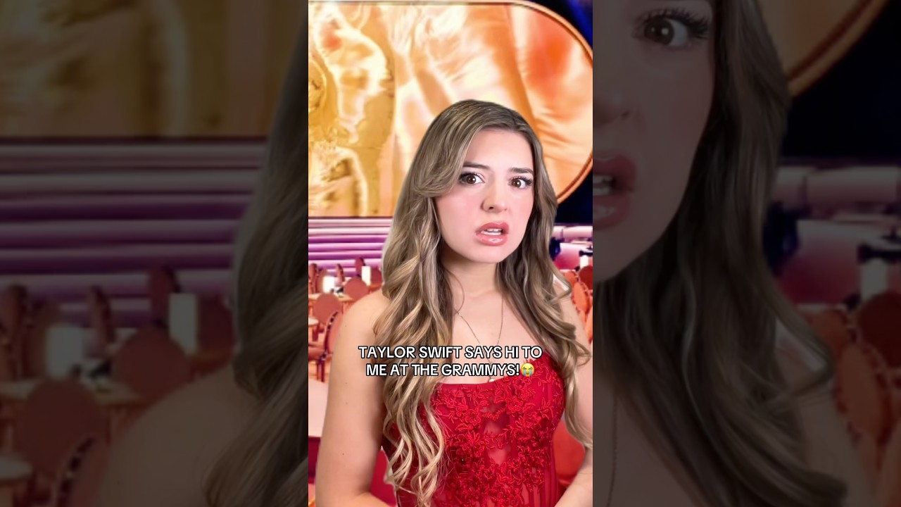 Taylor Swift said my name at the Grammys ?#grammys #taylorswift #shortsfeed