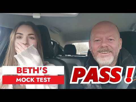 Beth's Triumph: A Successful Second Mock Test with Richard from 'R' Drive School of Motoring!