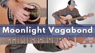 Travis-Picking Etude - Moonlight Vagabond by Brooks Robertson (Fingerstyle Guitar Lesson)