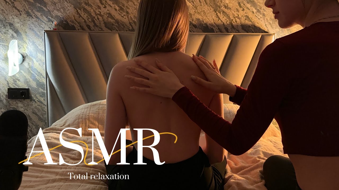 АСМР| Нежные прикосновения расслабят тебя, массаж рельсы-шпалы😌🫠 ASMR| gentle massage🫶🏻