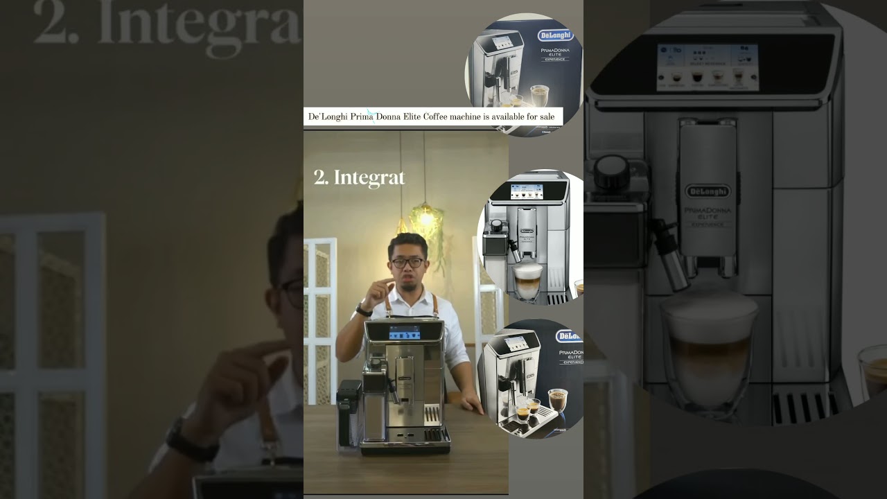 De'Longhi Prima Donna Elite Coffee machine available for sale please comment us for your order