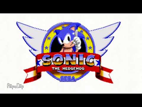 Sonic 1 Title Screen Sprite Animation