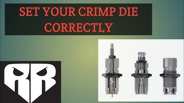 A tutorial for newer reloaders on crimping pistol rounds.