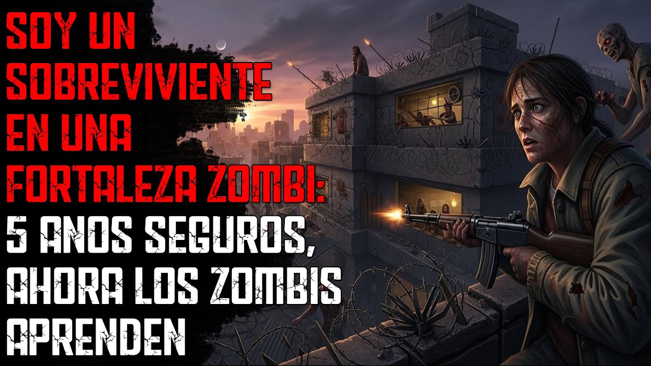 Soy un Sobreviviente en una Fortaleza Zombi: 5 Años Seguros, Ahora los Zombis Aprenden