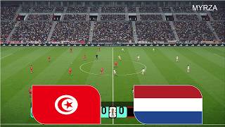 Tunisia vs Netherlands - FIFA WorldCup 2026 | Full Match All Goals |Simulation PES
