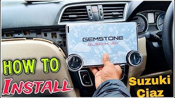 Diamond 2K Android Stereo Installation in Maruti Suzuki Ciaz | No Wire Cutting | Full Hindi Guide👌