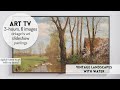 Vintage landscapes  vintage art tv turn your tv into art  3 hrs paintings frame tv hack