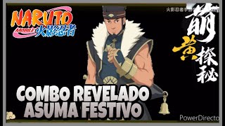 Naruto Mobile: Combo Revelado Asuma Festivo [BR-LS]