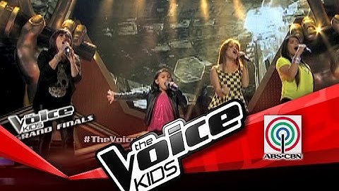 The Voice Kids Philippines Finale "Basang-Basa Sa Ulan" by Lyca & Aegis