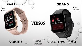 Colorfit Brio vs Colorfit pulse grand 😍 | Fitness watch 2022 #noise #colorfit #techpoke screenshot 4