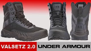 Bota Táctica Under Armour Valsetz 2.0 más YouTube