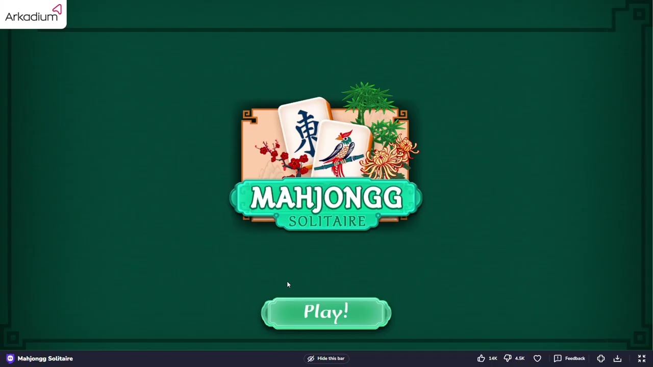 Mahjongg Solitaire 🕹️ Play on CrazyGames