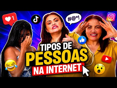 TYPES OF PEOPLE ON THE INTERNET!