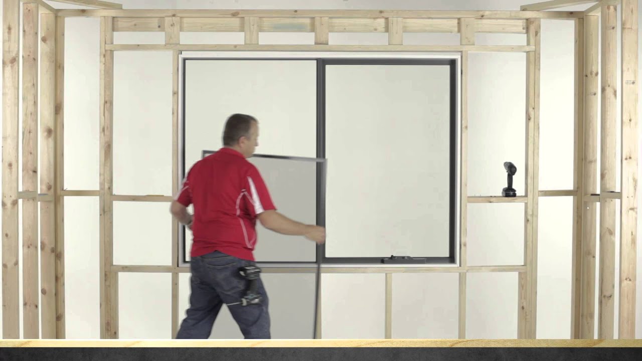 How To Install A Fly Screen On An AL Awning Window YouTube