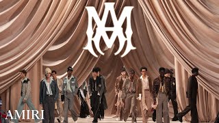 AMIRI AUTUMN-WINTER 2024 RUNWAY SHOW