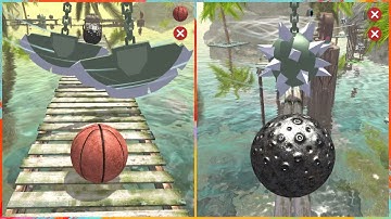 BASKETBALL 🏀 amazing time playing - ROLLANCE : BALLS ADVENTURE game - walkthrough lvls 1662 to 1666