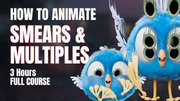 How to Animate Smears & Multiples | FULL COURSE 3 HOURS