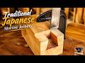 Traditional Japanese Mortise Joinery Techniques Do Not Use Nails Or Screws 