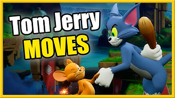 Full Tom & Jerry Move Set & Combo in MultiVersus (Range Attacks & Traps)
