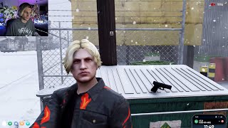 X Returns Stolen PD Gun to Save Ramee from getting Raided | GTA RP NoPixel 4.0