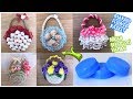 Plastik Şişe kapakları ile Mini Magnet Sepet Yapımı // Making Flower Basket With Plastic Bottle Cap