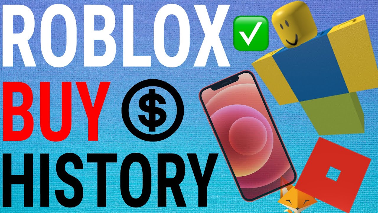 How To View Your Transaction Purchase History On Roblox Mobile Youtube - roblox see tix balance