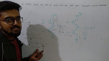 Why do we consider PMOS as pull up and NMOS  as pull down transistor