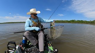 Giant Oklahoma Kayak BassMy new personal best (PB).  The Drifter finally goes Beast Mode!