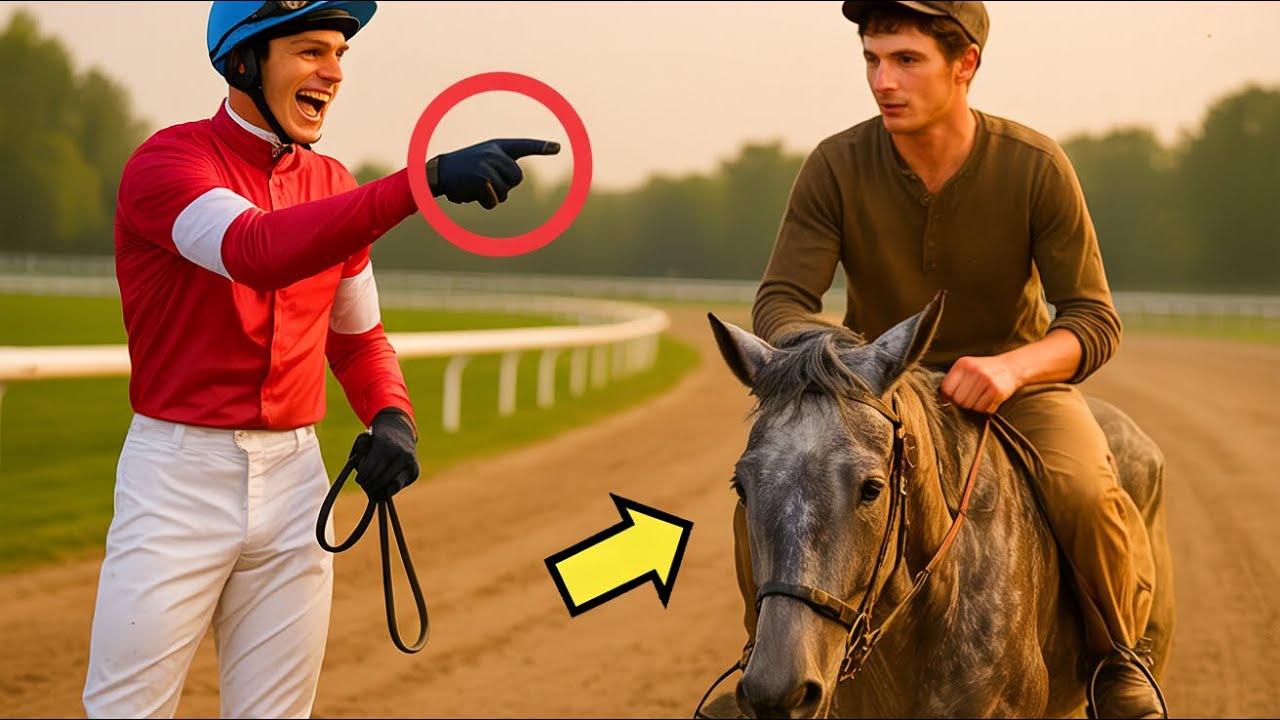 ПРОФЕССИОНАЛЬНЫЙ ГОНЩИК ОТДАЛ СВОЮ ХУДШУЮ ЛОШАДЬ СКРОМНОМУ МАЛЬЧИКУ... НО НА ПОСЛЕДНЕМ КРУГЕ ОН...