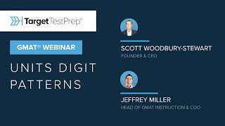 GMAT Units Digit Patterns - Webinar