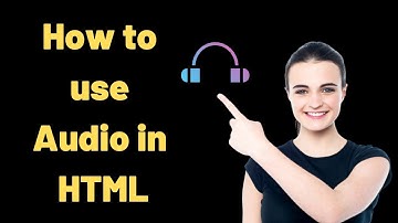 Hoe naar gebruik audio label in html