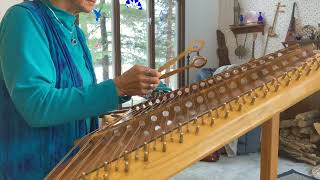 Video thumbnail of "The Water Is Wide on the Hammered Dulcimer"