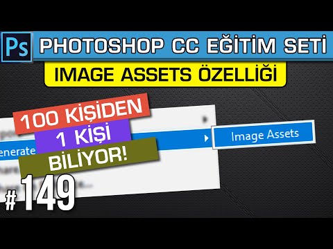 149: Image Assets | Layer İsmine Uzantı Yazarak Kaydetmek | Görüntü Varlıkları | Photoshop Dersleri