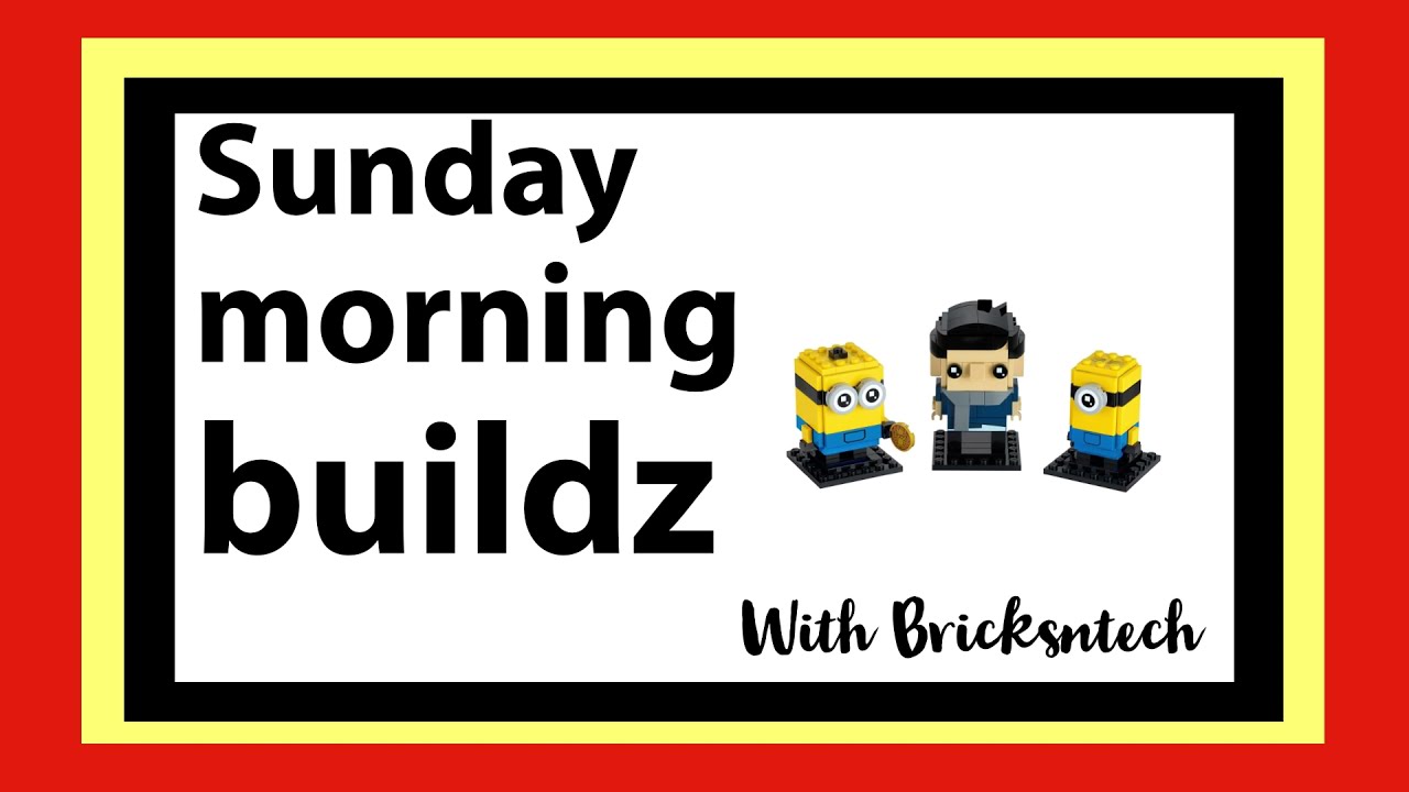 Lego Sunday Morning Buildz - Speed Build Minions 40420