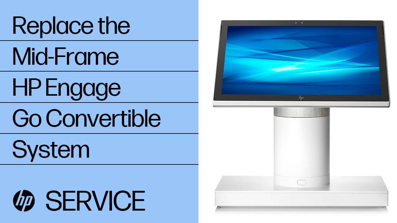 how to change wifi password How to Replace the Mid-Frame | HP Engage Go Convertible System