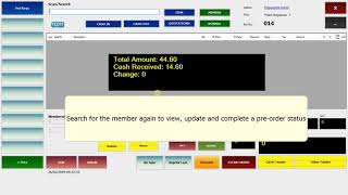 Edgeworks Retail POS Guide - How to do Pre-Order Part 01 (Cashier) (if applicable)