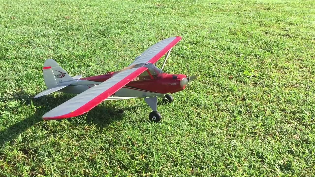 E-Flite - UMX Carbon Cub - YouTube