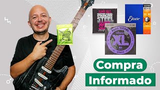 Cuerdas de guitarra eléctrica, todo lo que necesitas saber - YouTube