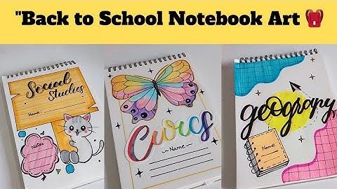 "Best Social Science Notebook Cover Design🌟 | Easy & Creative #art #cover @artbyaish
