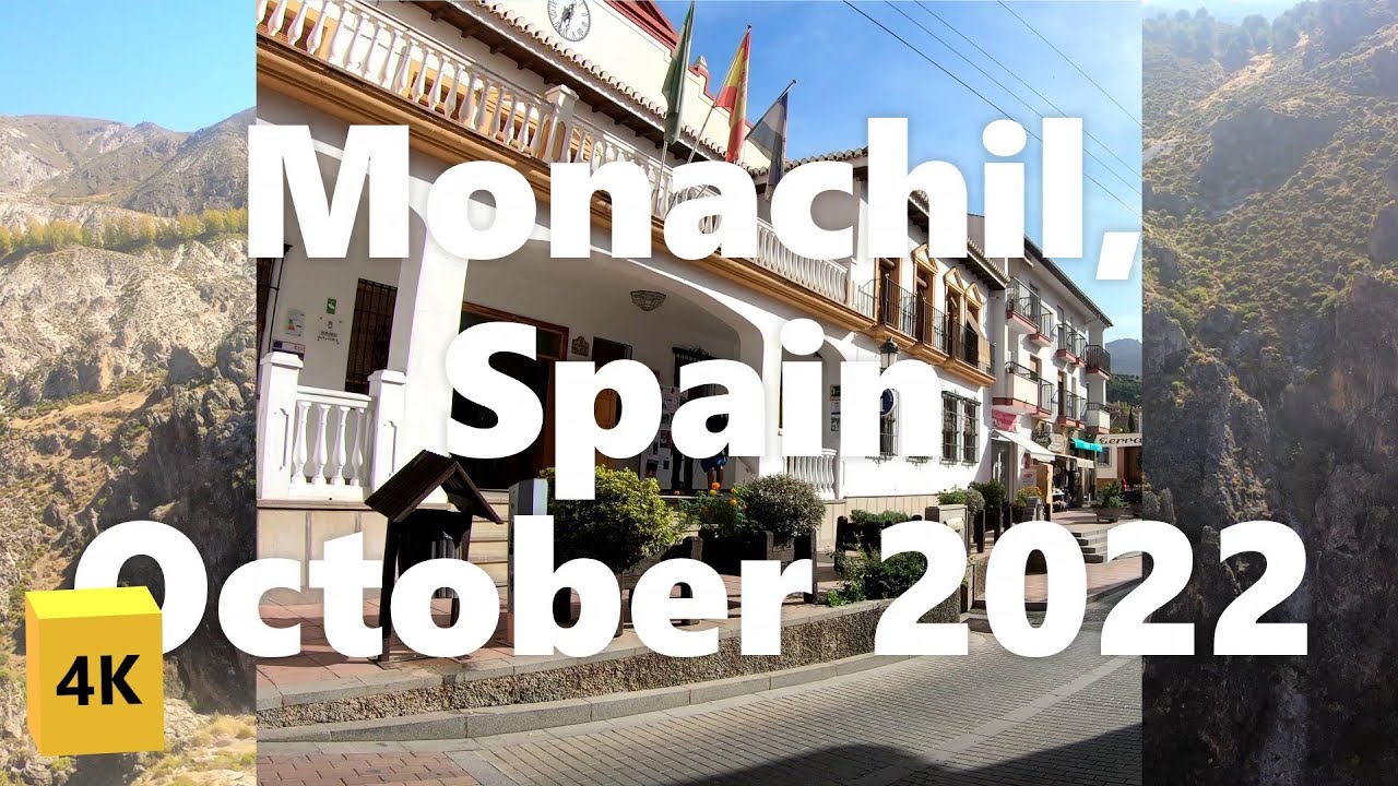 Walking in Monachil, Granada October 2022 (Winter in Spain) YouTube